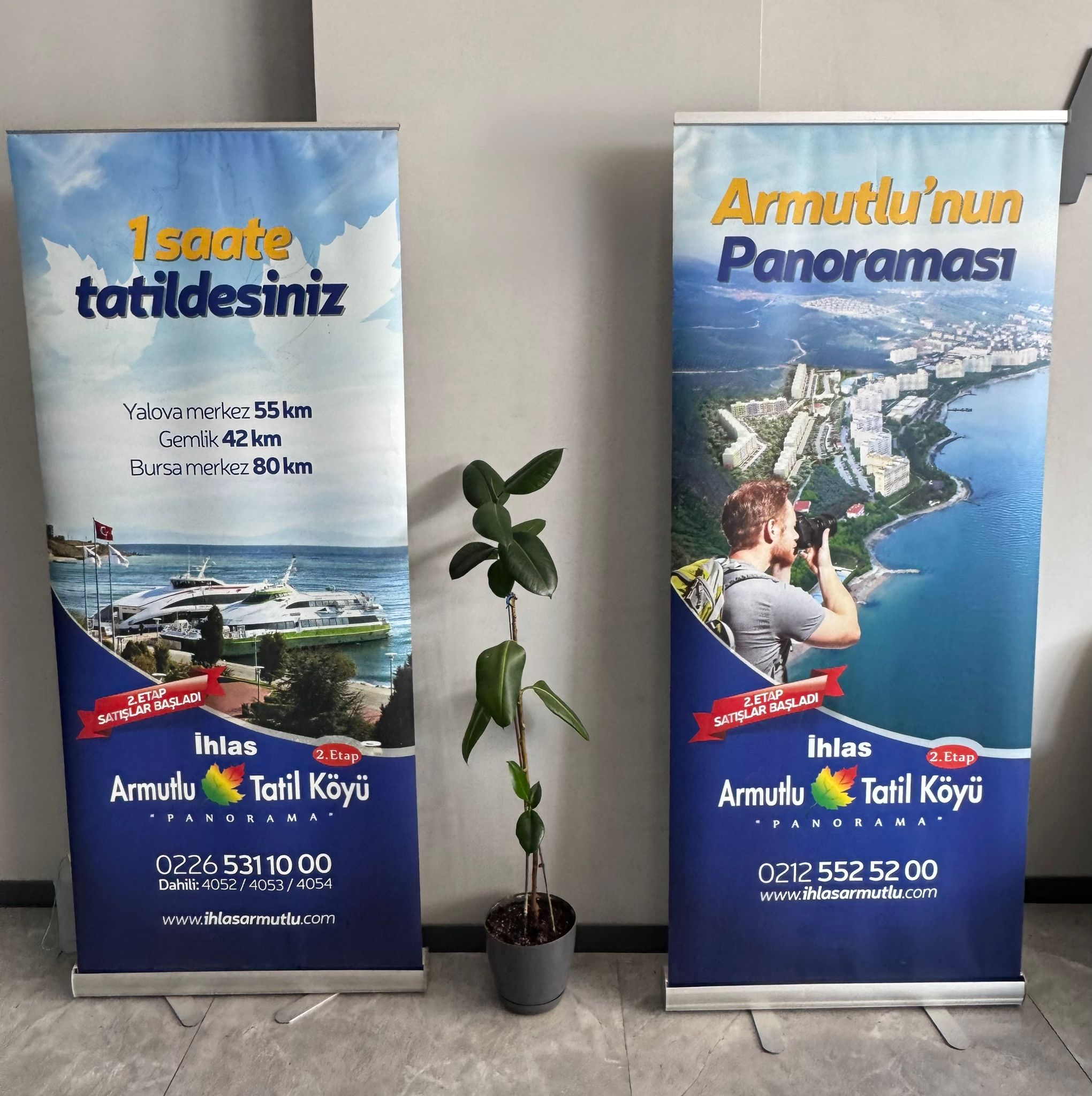 Modern ve ferah bir ev içi